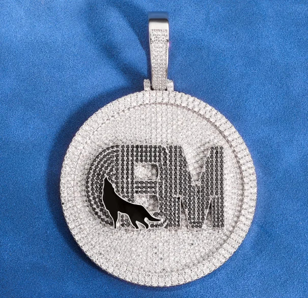 3D Pendant with Custom Design - Unique Personalized Necklace for Men and Women, Multiple Shapes and Symbol, Anniversary