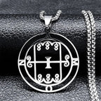 Sigil de Lucifer Baphomet Necklace — SS
