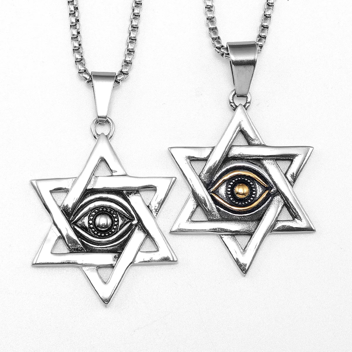 Seal of Solomon Pendant — Stainless Steel
