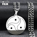 BDSM Symbol Pendant Necklace — Silver
