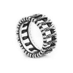 Fashion Punk Stainless Steel Fire Dragon Rings For Men Women Hip Hop Biker Vintage Vikings Animal Ring Amulet Jewelry