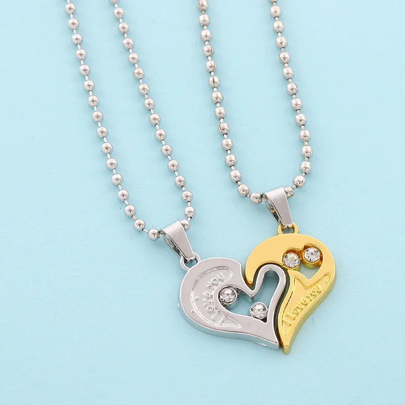 Magnetic Heart Pendant Necklace
