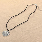 Knitial April Stainless Steel Loki's Mask Viking Pendant Amulet Sterling Silver Necklace Scandinavian Viking Jewelry