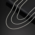 Vnox Cuban Chain Necklace for Men 45cm 60cm 70cm Length Option Vintage Metal Collar Punk Stainless Steel Curb Link Chain Chokers