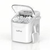 Portable Mini Ice Maker — Ice in 6 Min, 12kg/Day