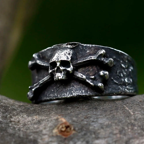 316L Rings Skull Stainless Steel Ring