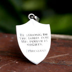 2023 New Fashion Stainless Steel St Michael Medal Pendant Catholic Protect Religious Style Retro Vintage Jewelry free shipping
