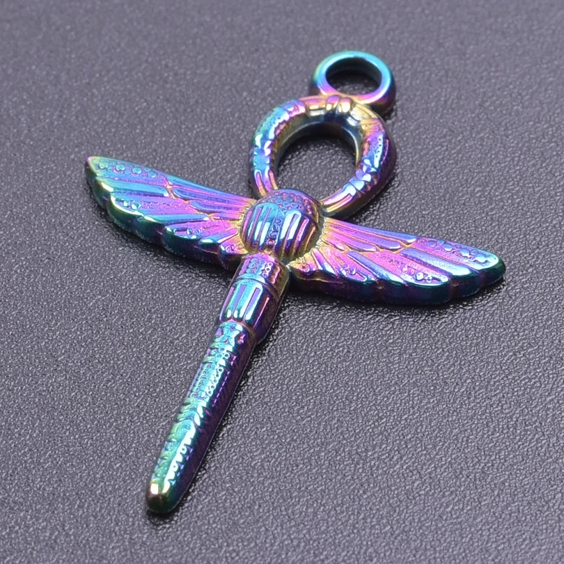 Sword Dagger Wing Pendants DIY Necklace Making — Stainless Steel