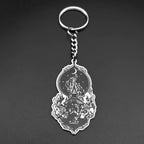 Key Silver Chain Dark Burning Church Crescent