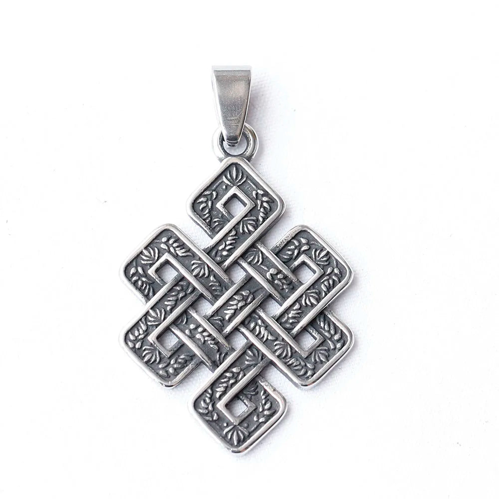 Viking Celtic Stainless Steel Pendant Necklace