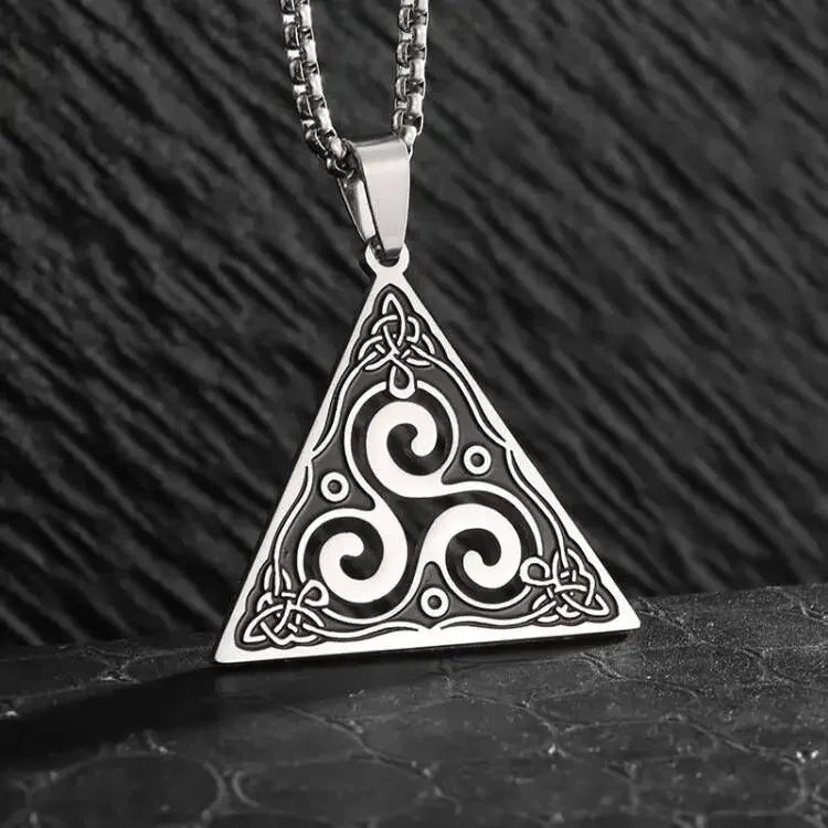 Hebrew Pentagram Star Pendant Necklace — Amulet