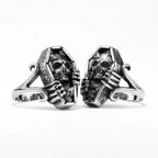 Mummy Skull Ring — Stainless Steel