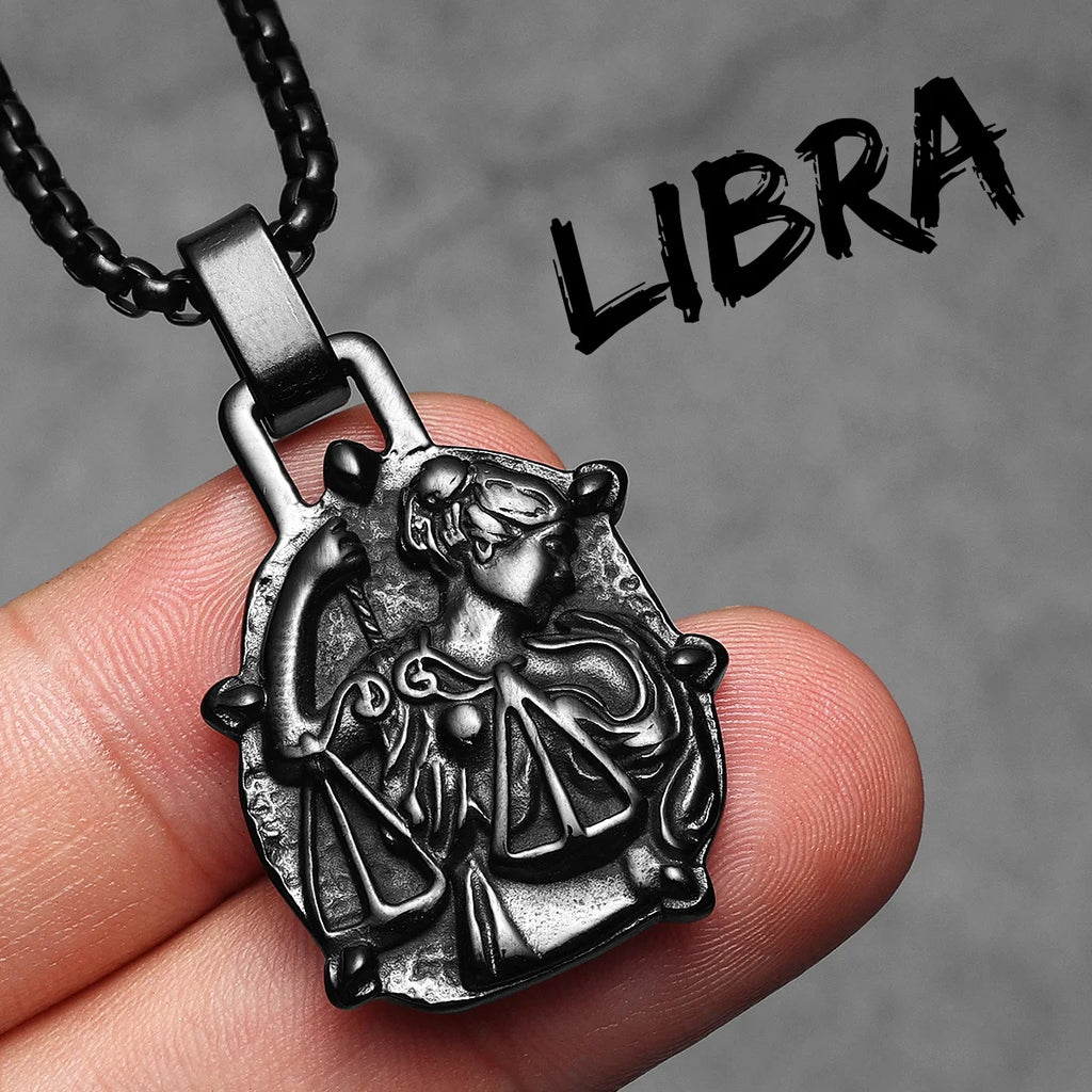 Constellation Pendant Necklace — Stainless Steel