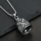 Moto Bell Steel Pendant Punk Motorcycle