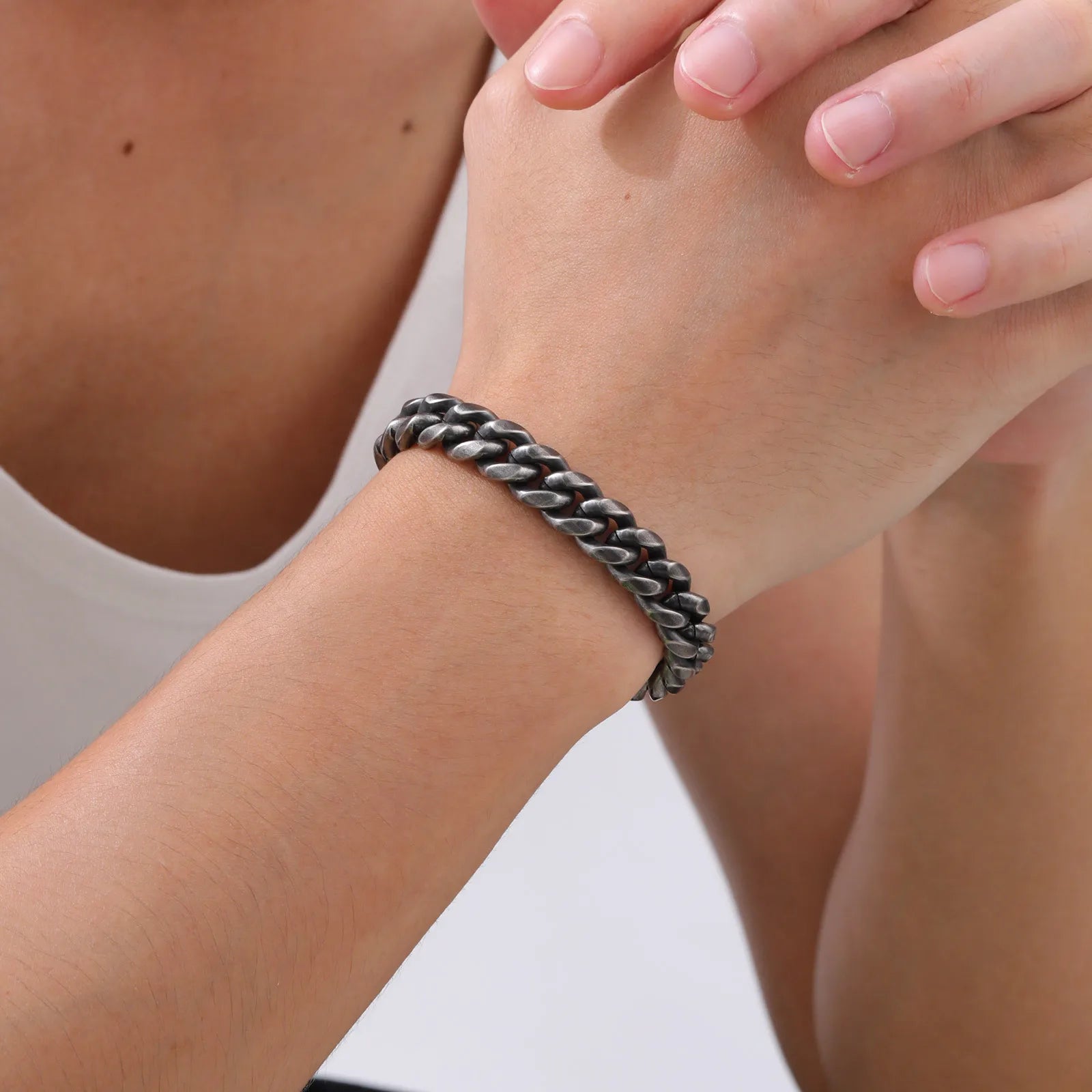 Vintage Cuban Chain Bracelet — Stainless