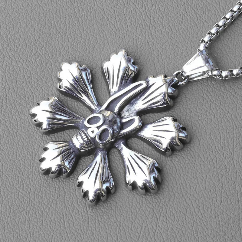 Skull Steel Pendant