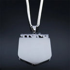 The Lion of Judah Emblem of Jerusalem Necklace Women Men Silver Color Stainless Steel Hebrew Judaism Necklaces Jewelry