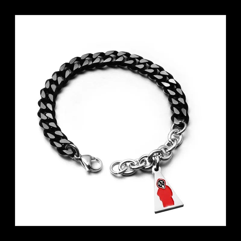 Halloween Ghost Bracelet — Stainless Steel