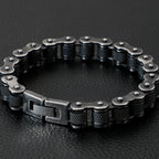 Punk Rock Bracelet for Man 11/13MM Men's Stainless Steel Motorcycle Chain Bracelets Biker Jewelry Hip Hop Charms for
