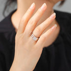LIKGREAT USSR Symbol Hammer and Sickle Ring Stainless Steel Wide Open Signet Ring for Women Vintage Jewelry New Party Gift