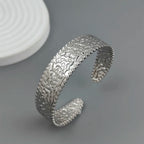 Concave & Convex Bracelet — Stainless Steel, Gold or Silver