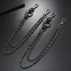 Men's Punk Pants Chain Keychain — Zinc Alloy