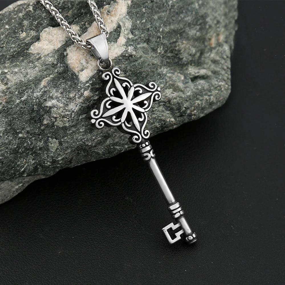 Keys Pendant — Stainless Steel