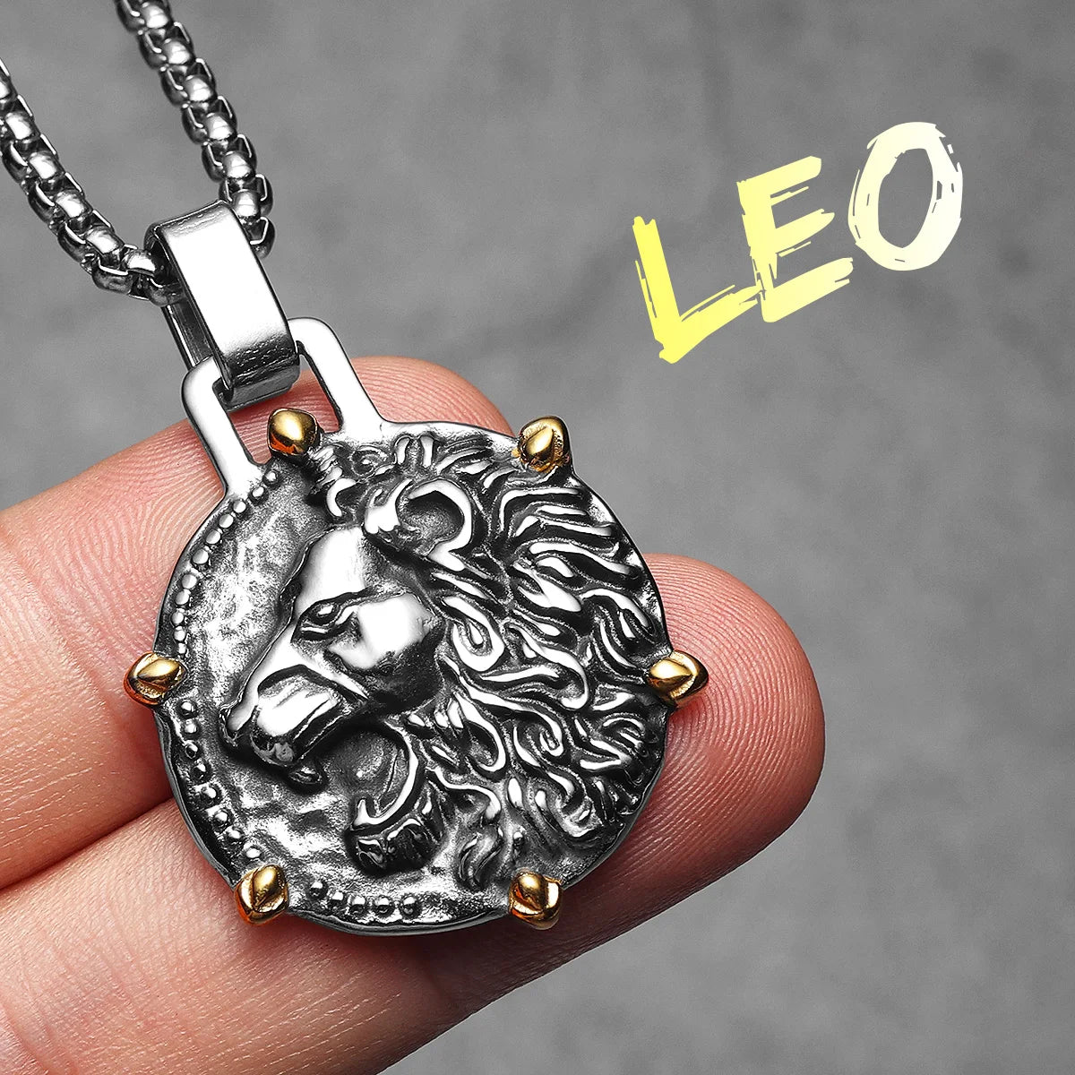 Constellation Pendant Necklace — Stainless Steel
