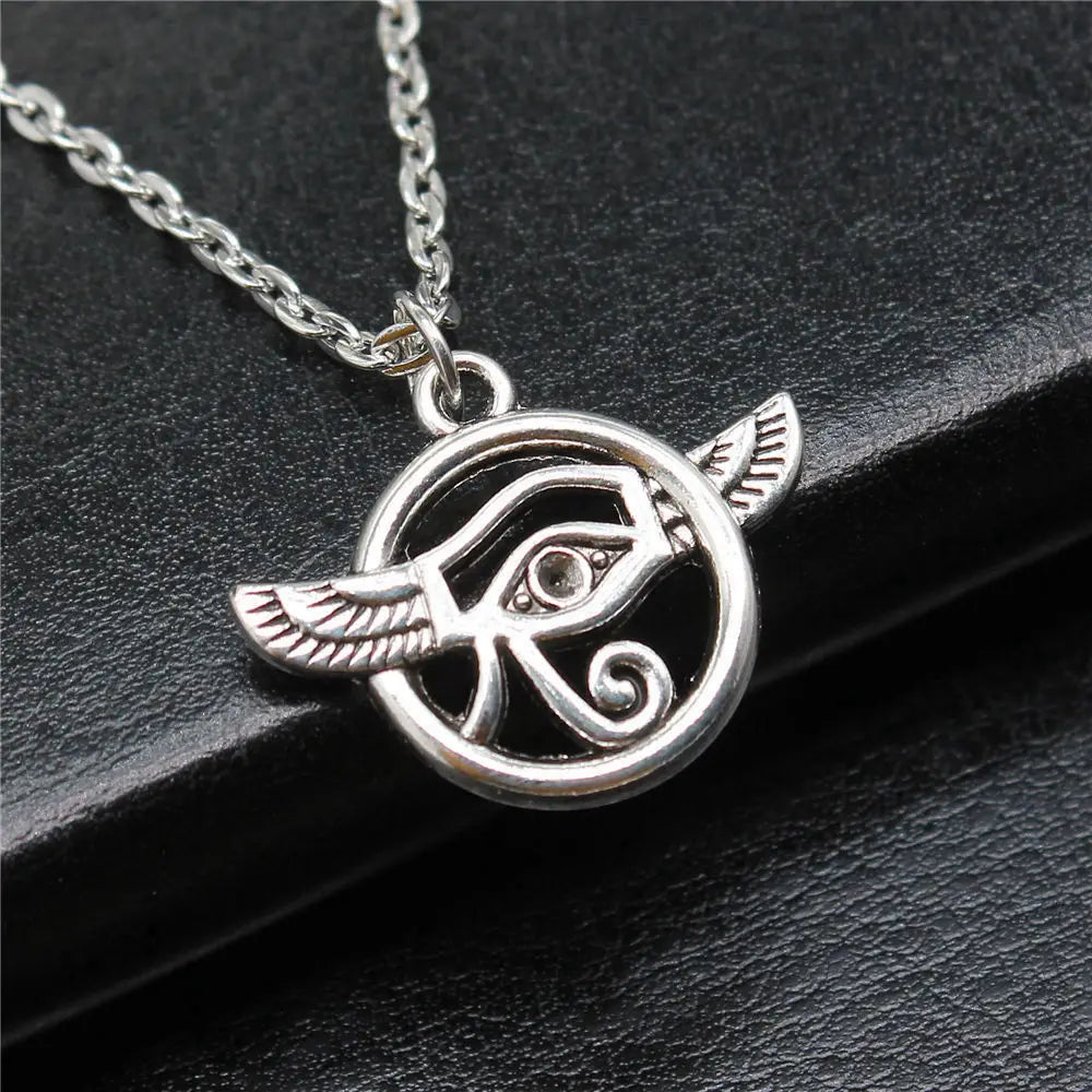 Hand and Eye Talisman Amulet Necklace — 43cm Chain