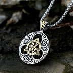 Viking Stainless Steel Pendant Necklace