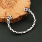 Dragon Viking Steel Bracelet Double Punk Wristband