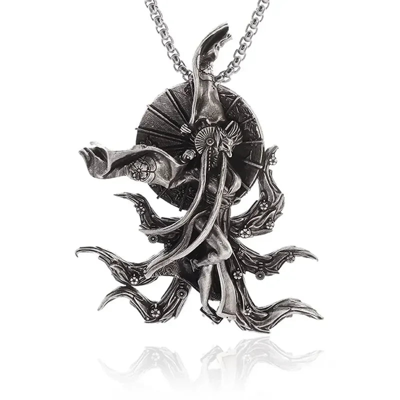 Angel Stainless Steel Pendant Necklace