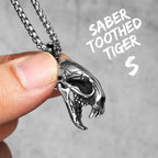 Lion Stainless Steel Pendant Necklace