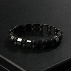 Fashion Wave Hematite Magnetic Bracelet Men Original Beaded Hematite Energy Bracelets for Women Positive Energy Jewelry
