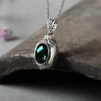 Gawu Box Pendant Can Be Opened Vajra Pestle Six-Character Sutra Zircon Buddha Necklace Male and Female Amulet Jewelry
