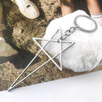 Punk Hip Hop Chain Choker Y2K Fashion Unisex Gothic Star Charms Pendant Necklace Jewelry Accessories Gifts