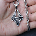 Horus Eye Steel Pendant Egyptian Retro Double