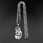 Jesus Cross Gold Pendant Necklace