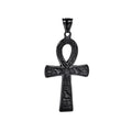 Unique Vintage Ankh Cross Necklace Unisex Stainless Steel Eye Of Horus Amulet Pendant Egyptian Jewelry Gifts