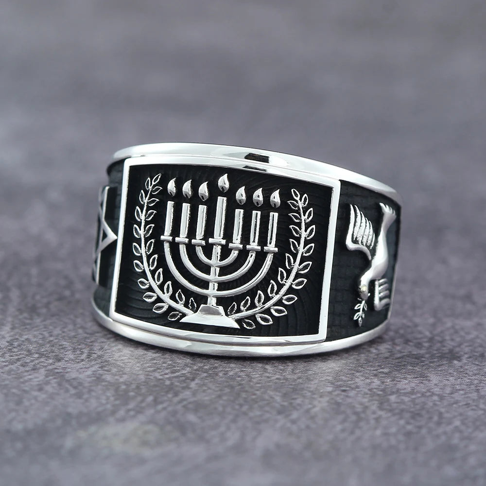 Star of David Ring — 925 Silver