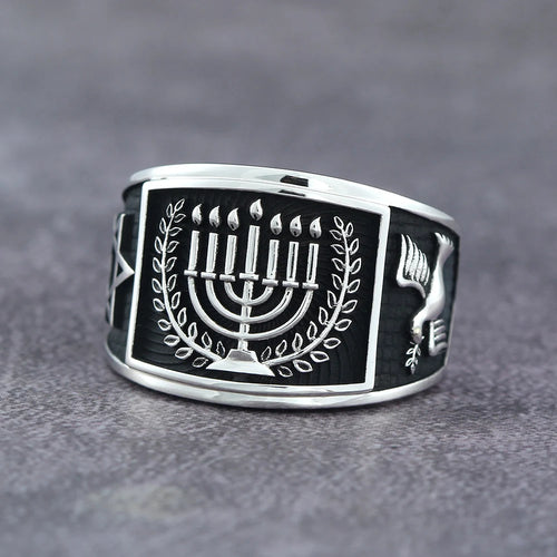 Star of David Ring — 925 Silver