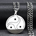 BDSM Symbol Pendant Necklace — Silver