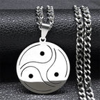 BDSM Symbol Pendant Necklace — Silver