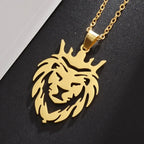Stainless Steel Square Black Natural Stone Necklace Beautiful Geometric Polygon Pendant for Women Casual Punk Jewelry
