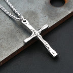 Cross Steel Pendant Vintage 316L Punk Religious