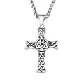 Viking Celtic Stainless Steel Pendant Necklace