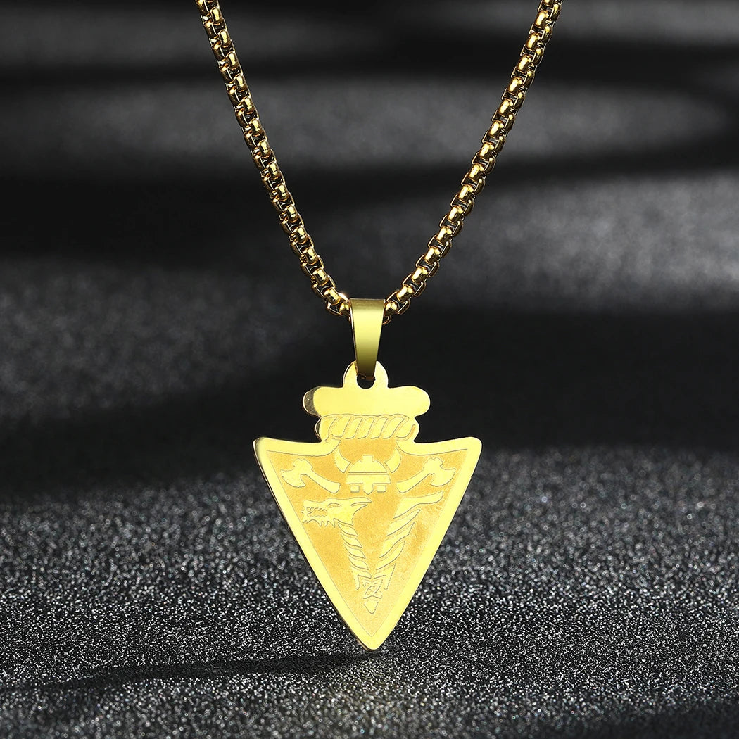 Lion of Judah Coin Pendant Necklace