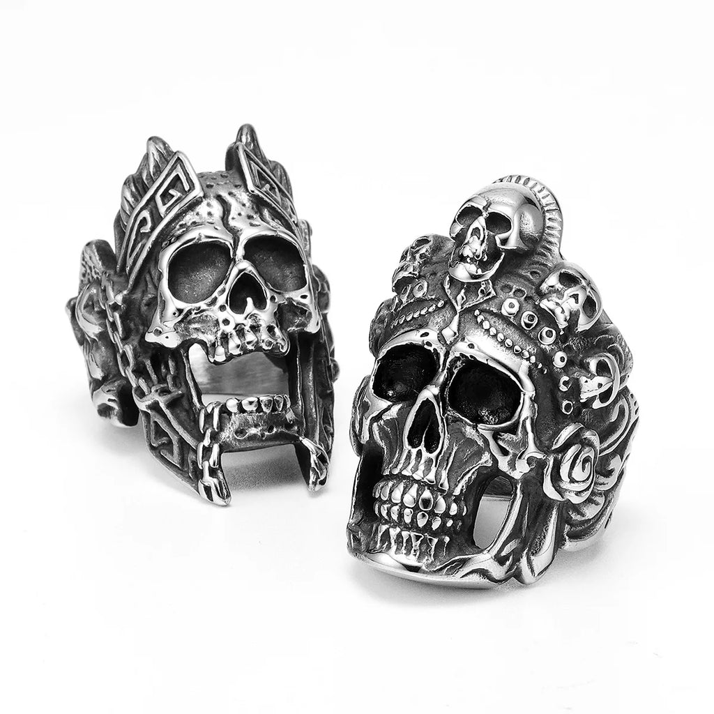 Death Skull Ring — Stainless Steel