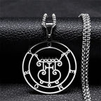Sigil de Lucifer Baphomet Necklace — SS