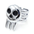 Articulated Snake Ring — Black
